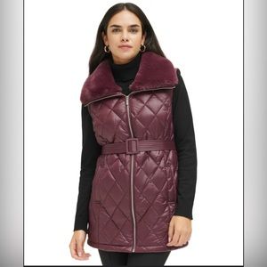 Calvin Klein jacket burgundy color brand new